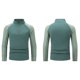 thumbnail image 5 of pstuiky camisa de manga larga para hombre, Blusa informal y moderna de manga larga con cremallera para hombre camisetas de hombre xxl, 5 of 9