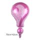 thumbnail image 3 of Kit de globos con signo de interrogación Mylar, azul y rosa, 70 x 42 cm, 28 g, 3 of 3