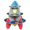 Blast Off Boys Outer Space Birthday Rocket 3 Ties Treat Stand