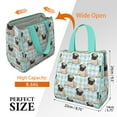 thumbnail image 3 of Pug with Crown Insulated Lunch Bag for Women & Adults,Large Portable Soft Cooler Lunch Bag,Thermal Food Storage Tote with Pearl Cotton,8.66L,8.75x5.75x9.5 Inch, 3 of 6