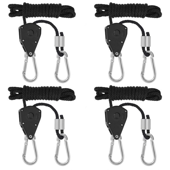 Adjustable Ratchet Rope Ratchet Strap Heavy Duty Rope Ratchet for Lamp Plants 15