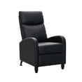 thumbnail image 1 of Sillón Reclinable Individual Midtown Concept moderno Minimalista negro, 1 of 8