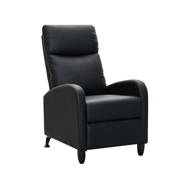 Sillón Reclinable Individual Midtown Concept moderno Minimalista negro