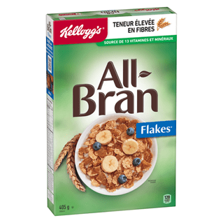 Kellogg's* All-Bran* Flakes Cereal, 405g, Kellogg's* All-Bran* Flakes Cereal 405g