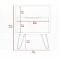 thumbnail image 5 of Modern Industrial Light Oak 1-Drawer 1-Shelf Nightstand, 5 of 7