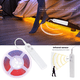 thumbnail image 4 of Tira de luces LED COB de 5 V, 320 LED/m, sensor de movimiento PIR de alta densidad, lámpara de cinta LED FOB, iluminación lineal flexible alimentada por 4 pilas AAA, 4 of 5