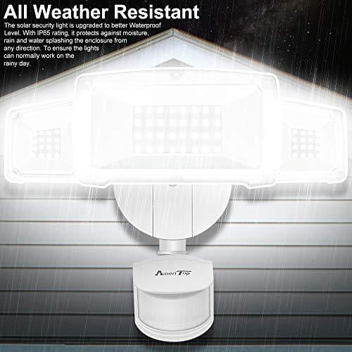 Motion Sensor Lights Outdoor AmeriTop 35W Ultra Bright 3500LM LED