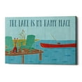 thumbnail image 1 of Epic Graffiti 'Lake Pals II' by Veronique Charron, Canvas Wall Art, 60"x40", 1 of 2