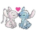 thumbnail image 2 of Girl's Lilo & Stitch You Are My Angel  Graphic Tee White X Small, 2 of 4
