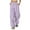 Purple, variant on RMGVDSD Girls Sweatpants Streetwear Casual Cargo Pants High Waisted Drawstring Loose Fit Pants Athletic Fit Teen Girls Jogger Pants Trend Boyfriend Jeans For 15-16 years