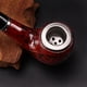 thumbnail image 2 of Juego de pipa de tabaco, pipa de baquelita curva, fondo plano con herramientas de limpieza de pipa, caja de regalo y accesorios para pipa, 2 of 3