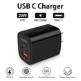 thumbnail image 4 of AILKIN Compatible with iPhone Charger Fast Charging Block with Charging Cables 10ft Cords,20W PD USB C Charger Fast Charging Station Charger Blocks Compatible with iPhone 14/13/12/11, 4 of 8