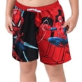 thumbnail image 2 of Marvel Boys Swim Trunks - Spider-Man Hulk Quick Dry Swim Shorts for Boys with Inner Mesh Lining, 2 of 7