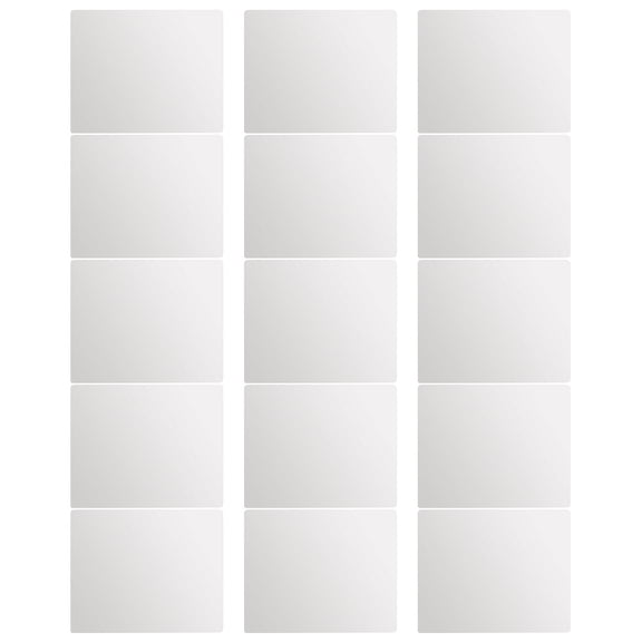 SKISUNO 300Pcs Practical Laminating Sheets Heat Shrinkable Plastic Film for Photos Cards and Files