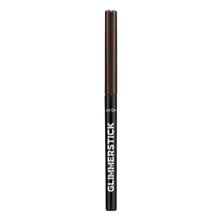 Avon Ultra Colour Glimmerstick Retractable Eyeliner, Cosmic Brown, Waterproof & Smudge-Proof Glide-On Eye Makeup, 0.01 oz / 0.28 g