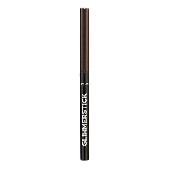 Avon Ultra Colour Glimmerstick Retractable Eyeliner, Cosmic Brown, Waterproof & Smudge-Proof Glide-On Eye Makeup, 0.01 oz / 0.28 g