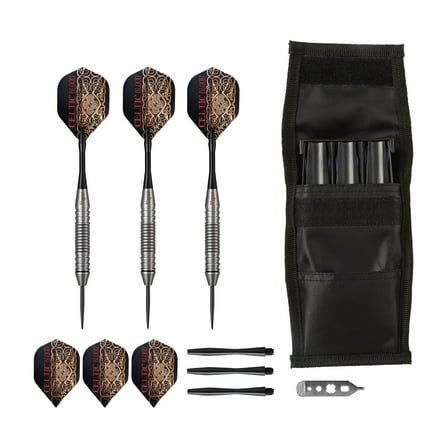 Viper Underground Celtic Blood Steel Tip Darts 22 Grams and Casemaster Single Black Dart Case