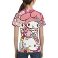 thumbnail image 6 of Hello Kitty T Shirts For Girls Boys, 3d Print Cartoon Graphics T Shirt, Youth Crewneck T-Shirt, Unisex Short Sleeve Top Tees Age 4-16 Years, 6 of 7