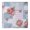 Pioneer Flower Floral-3, variant on Pioneer Flower Floral Print Pattern Square Fitted Tablecloth with Elastic Edge,Square Table Cover,Washable Elastic Table Cover for Home Kitchen Party Decor 34"x34"
