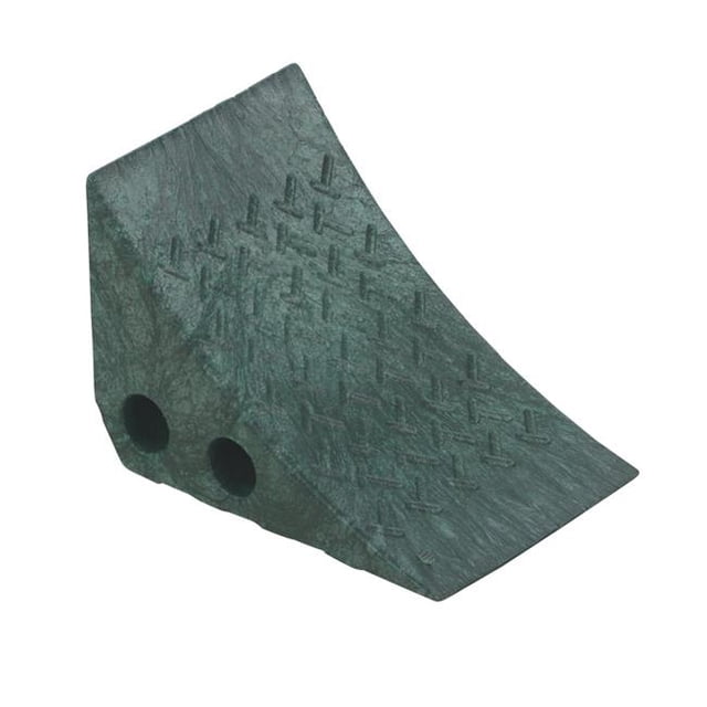 Vestil Manufacturing PWC-G Roue en Plastique Recyclé Chock&44; Vert