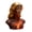 A, variant on Dserhfy Blazing Maiden Figurine Flame Girl Bust Statue Resin Sculpture Home Office Desktop Artistic Decoration Ornament