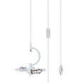 thumbnail image 2 of Aspen Creative 71161-21 Two-Light Plug-In Swag Pendant Kit with Drum Lamp Shade, Hunter Green/ White, 2 of 4
