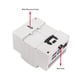thumbnail image 3 of Caja De Riel DIN, Caja Eléctrica Duradera De Riel DIN Aspecto Moderno Y Resistente ABS De Amplia Aplicación Fácil Instalación Para Talleres, 3 of 7