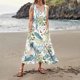 thumbnail image 1 of Vestido Elegante Silueta Favorecedora Diseño De Moda Cuello Redondo Bolsillos A Media Pierna FLhrweasw Nuevo, 1 of 9