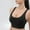 38-Black, variant on SELONE Sports Bras for Women No Underwire Plus Size Padded Wireless Yoga Bras High Impact Sports Mesh Running for Full Figured Women Breathable Hollow Out Womens Sports Bras Watermelon Red S