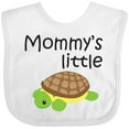 thumbnail image 3 of Inktastic Mommy's Little Turtle Boys or Girls Baby Bib, 3 of 4