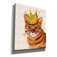 thumbnail image 2 of Epic Graffiti 'Ginger Cat with Crown Portrait' by Fab Funky, Canvas Wall Art, 20"x24", 2 of 3