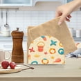 thumbnail image 2 of Yayeee Napkin Holder for Table Kitchen Paper Tissue Organization, Beach Pattern, 2 of 8
