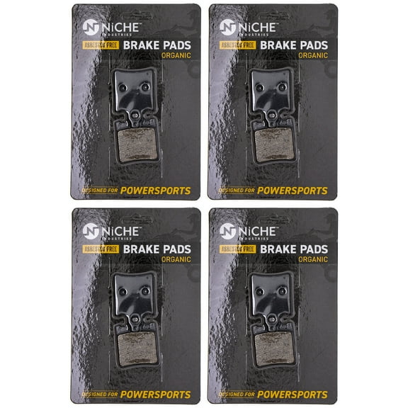 Niche Rear Brake Pad Set for KTM 65 60 SX Organic Motorcycle 4 Pack 519-KPA2584D