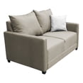 thumbnail image 3 of Love seat El Bazar Store Atlanta Lino Beige 2 plazas Modular Moderno, 3 of 4