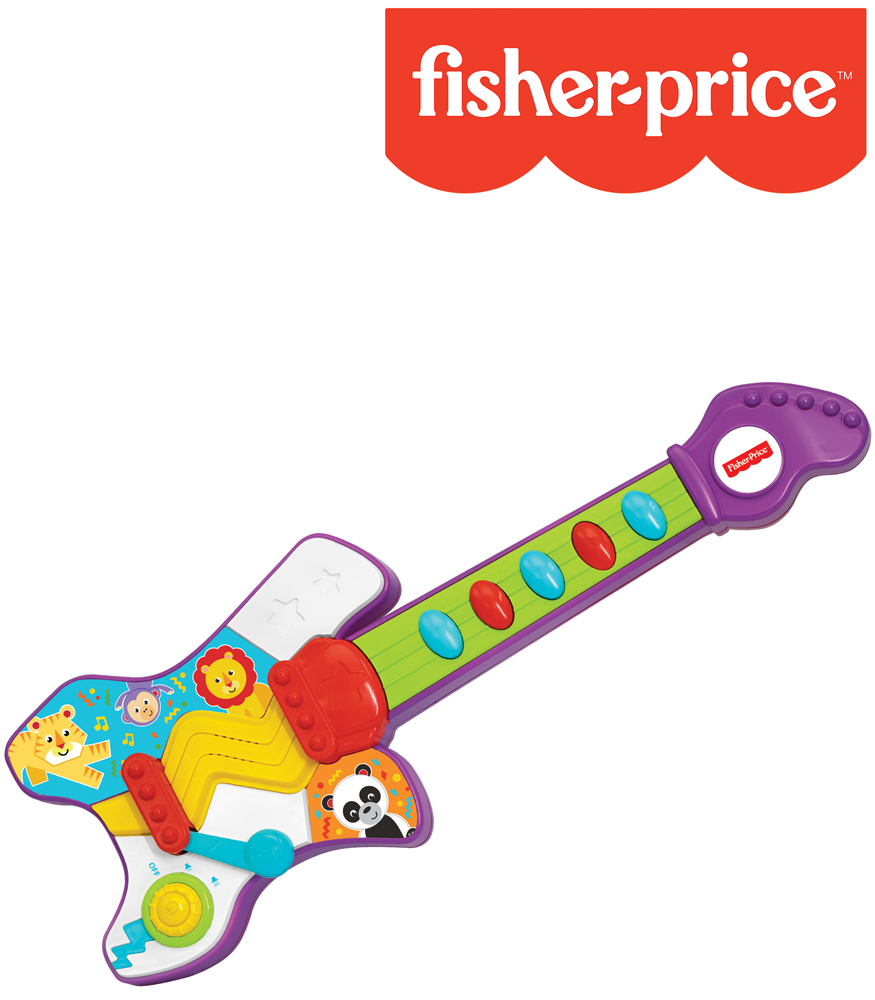 FisherPrice Jump 'N' Jam Guitar, Realistic Electronic Musical Toy