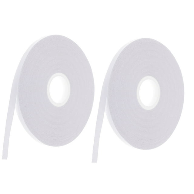 Cinta Acolchada 0.25 Pulgadas Sunnimix Lavable 21.8 Yardas Cinta adhesiva de doble cara blanca