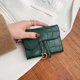 thumbnail image 1 of Cartera de mujer, billetera plegable larga, billetera para el hogar, billetera con estampado de piedras retro, tarjetero, 1 of 4