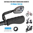 thumbnail image 4 of Telescopic Bicycle Rear Flat Mirror 360 Degree Rotatable Bike Handlebar Side Rear View Mirror for MTB Road Bike, 4 of 9