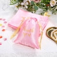 thumbnail image 1 of IDEANATEGRATE 15Ud Bolsas De Regalo Rosa De Tela Con Para Fiesta Y Ocasiones Especiales, 1 of 6