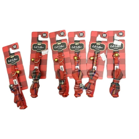 Meow Cat Collar Silver Bell One Size Fits 8" - 13"