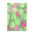 thumbnail image 2 of JSTEL Cute Frogs Hearts Table Cloth Square 54 x 54 Inch Tablecloth Anti Wrinkle Table Cover for Dining Kitchen Parties, 2 of 6