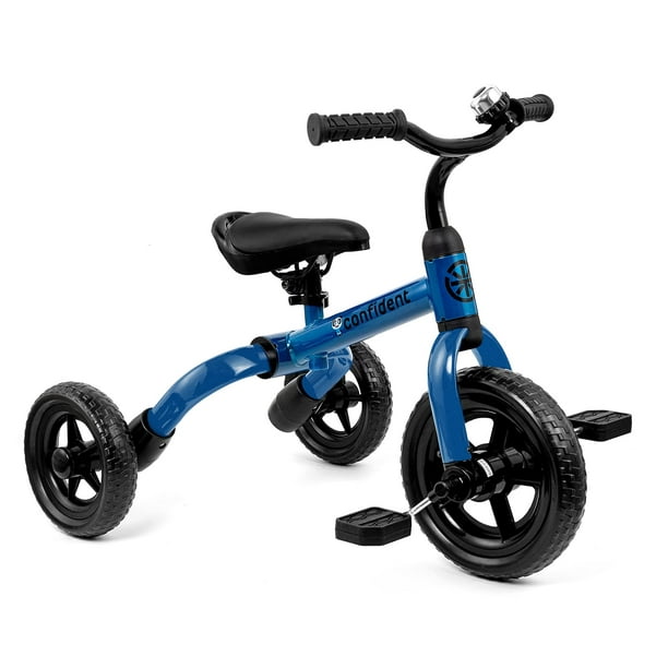 1x 3-Roue Tricycle Vélo pour Enfant Bébé 2 à 6 Ans Bleu