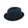 thumbnail image 2 of Epoch Hats Company  Diamond Shape Wool Fedora with Grosgrain Hatband (Men), 2 of 5