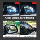 thumbnail image 3 of Película del espejo retrovisor del coche 12pcs Ventanas laterales Película a prueba de lluvia Anti, 3 of 8