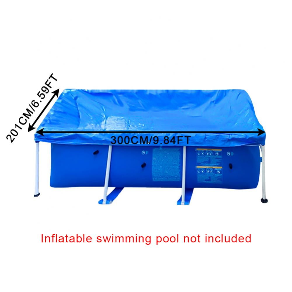 Rectangular Pool Cover, Above Ground Pool Covers, Inflatable Pool Cover for Swim Centers Size