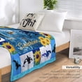 thumbnail image 4 of Yibo Football Blanket Football Print for Couch Sofa Bed Stuff Decor Soft Cozy Fleece Plush Warm Flannel Bedding Blanket Sports Lover Gifts for Baby Boys Girls Kids Men Women Adults, 4 of 8