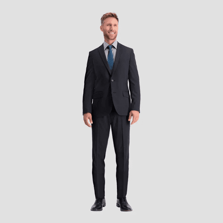 Haggar H26 Men's Flex Series Ultra Slim Suit Coat - (Midnight Blue, 36 Reg)