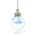 thumbnail image 2 of HINTRMENT Crystal Decorative Lamp Pendant Ceiling Light Chain Home Decor Blue for Decoration Use 8.5in, 2 of 7