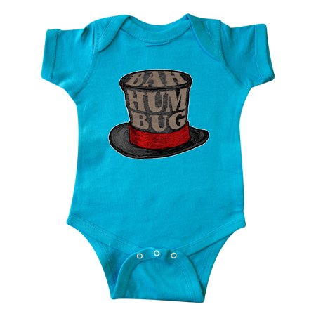 

Inktastic Scrooge s Top Hat Bah Humbug Gift Baby Boy or Baby Girl Bodysuit