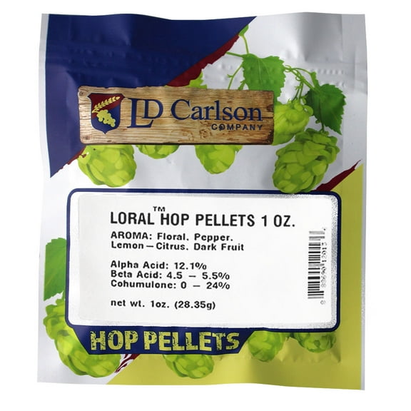 Loral Super Noble Hops 1oz Factory Packed Hbc291 Hop Pellets